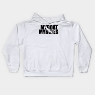 My boat, my rules Kids Hoodie